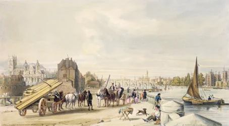 Lambeth y Westminster desde Millbank